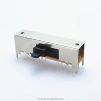 Le commutateur à glissière 4P4T a 20 broches et 4 positions ont une note de 0.3 A 50 V DC et une fonction