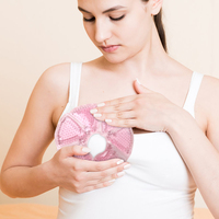 Popular entre las madres, calefacción cálida y almohadilla de terapia de mama de hielo, almohadillas de cuentas de Gel para mamá, revive el dolor