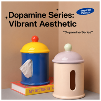 Boîte à mouchoirs en céramique élégante et brillante, design moderne en forme de dôme, porte-serviettes pour la décoration de bureau de direction