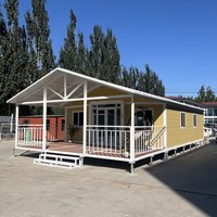 Offre Spéciale – Maisons Préfabriquées de Luxe Entièrement Meublées avec 2-3 Chambres – Villas Modernes Économiques en Conteneurs