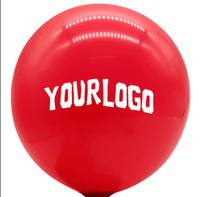 Logo personnalisable imprimé sur ballon hélium Standard rond de marque ballons en latex nom de ballon pour la publicité