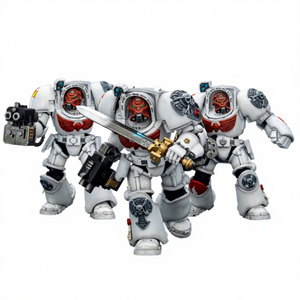 Figuras de Acción de PVC JOY 40,000 1/18, Terminator, Templarios Negros, Ángeles Oscuros, Puños Imperiales, <span class=keywords><strong>Cicatrices</strong></span> Blancas, Salamanders - Product Image 3