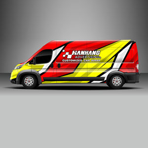 Peta Rute Truk Pengiriman Pembungkus Kendaraan Vinyl Anti Air Anti-UV - Product Image 1