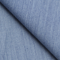 Tissu Sergé Mini TR Doux Extensible 2/2 en 75% Polyester, 20% Rayonne, 5% Lin et Spandex, Idéal pour Blazers, Pantalons à Jambes Larges et Robes - Vente Chaude