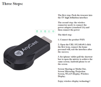 Dongle inalámbrico de tv inteligente, dispositivo de alta calidad, Miracast Game, emiza, chrocast, android, Anycast, M4, M2, M9 PLUS
