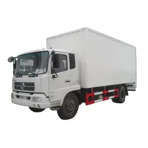 Giá thấp Dong feng 6.2M Cargo Van 6 bánh xe 4x2 10-15tons Cargo Box xe tải để bán