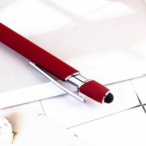 <b>Gift</b> Promotional Custom 2 in 1 Stylus Plastic Ballpoint Pen With Logo - Product Image 2