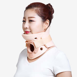 O colar cervical adulto macio ajustável do fabricante médico do colar do pescoço para alivia a pressão da coluna cervical - Product Image 2