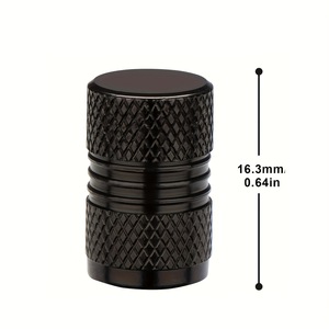 Bouchons de valve en alliage d'aluminium 8V1, couvercles anti-poussière pour moyeux de roues de voiture, multicolores, personnalisables OEM - Product Image 2