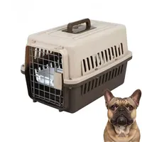 Hot Selling Portable Airline Approved Small Luxury Plastic Dog Pet Cages Carriers