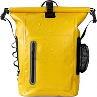 Sac étanche 25L - Sacs flottants et légers pour le kayak, la navigation de plaisance, la pêche, le paddle board, le camping, la randonnée