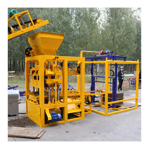 Bán tự động Khóa liên động và lát khối máy làm cho gạch bê tông vật liệu xi măng với các thành phần khuôn động cơ cốt lõi - Product Image 6