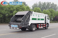 Camion à ordures de compression de compacteur électrique de Dongfeng 4x2 5cbm 8cbm camion à ordures à vendre