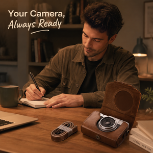 Nouvelle Housse de Protection 2026 en Cuir PU Imperméable et Antichoc pour Appareils Photo Fujifilm X100V X30 Nikon <span class=keywords><strong>J5</strong></span> Panasonic GF9 LX100 - Product Image 2