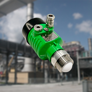 עמיד בטמפרטורה גבוהה IP68 עמיד למים 80GHz חיישן מד רמת רדאר מכשיר מדידת רמת משקאות בתדר גבוה - Product Image 1