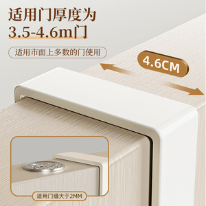 Porte-manteau mural double rangée en bois Chef Jun, sans perçage, pour chambre et salon - Product Image 4