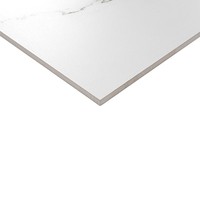 Baldosa Rectificada Mate Calacatta Thassos de 60x120 cm y 10 mm de Espesor