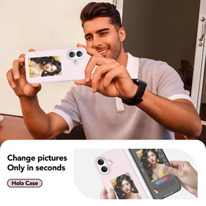 Soonleader luxe NFC bricolage Smart E-Ink écran affichage housse de téléphone portable nouveau concepteur pour <span class=keywords><strong>iPhone</strong></span> 16 15 Pro Max - Product Image 2