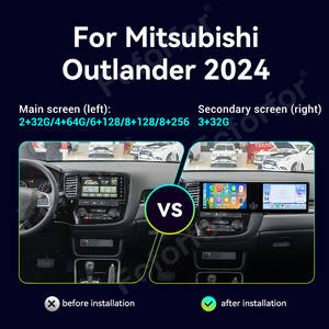 Para Mitsubishi Outlander 2024 pantalla Dual navegación GPS Android 13 Carplay 10,1 ''reproductor Multimedia TV para REPRODUCTOR DE DVD - Product Image 2