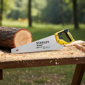 Sierra de mano Stanley Jetcut de 450 mm (18 pulgadas) con dientes finos para cortar madera - Product Image 3