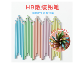 Crayon en plastique triangulaire naturel 2B de qualité supérieure, mine standard 2B pour les croquis artistiques des enfants - Product Image 5