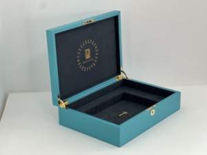 Boîte en <span class=keywords><strong>bois</strong></span> laquée verte de nouvelle conception, cadeau du Ramadan, dattes, chocolat, emballage islamique, boîte alimentaire en <span class=keywords><strong>bois</strong></span> bon marché - Product Image 1