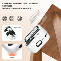Étui pour écouteurs Radio rétro réaliste pour Airpods Pro 2 4 Kit de coque pour écouteurs Bluetooth Clip en option et housse de protection pour chaîne en métal