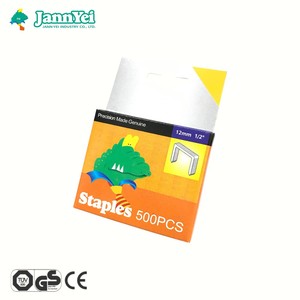 Grapas de Acero 912J para Tapicería y Carpintería, Grapas de Alta Resistencia T50/R140 de 12 mm (1/2 pulgada), Grapas Manuales - Product Image 1