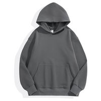 Sweat-shirts à capuche sans cordon en molleton vierge de haute qualité pour hommes, en coton, à épaules tombantes, vente en gros, impression personnalisée, broderie