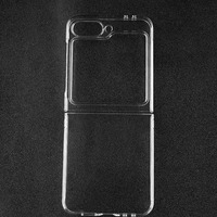 Nouvelle conception d'étui de téléphone pliable en PC rigide pour Samsung Galaxy Z Flip 7 7fe, étui transparent pour Z Flip Cover 7 6 5 4 3