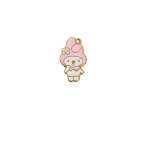 จี้ซินค์อัลลอยด์ลายการ์ตูน My Melody จาก Sanrio สำหรับทำสร้อยข้อมือ สร้อยคอ พวงกุญแจ ของขวัญ ฤดูใบไม้ร่วง 2024 - Product Image 5