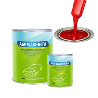 Washinta 1K 2K Soild Couleur Personnalisable Automobile Métallique Chrome Spray Car Coating Wrap Accessoire Acrylique Peinture De Voiture