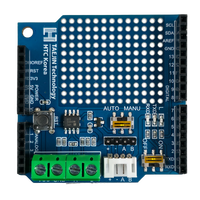Module Shield Arduino MAX485 RS485 5V Half Duplex TTL vers RS-485 RS-422 Transceiver Mode Automatique Manuel MIS0485-01 pour Modbus PLC