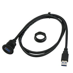 สายต่อ USB 3.0 แบบตัวผู้ต่อตัวเมีย สำหรับติดตั้งในรถยนต์ กันน้ำ - Product Image 2