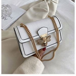 2024 Trendy Retro Crossbody Big <b>Square</b> Women's Shoulder Bag Western Classy Texture Pu Lining Zipper Chains - Product Image 6