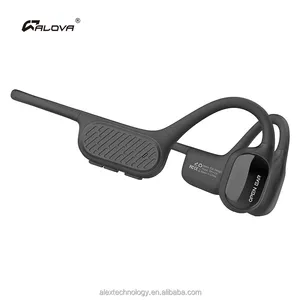 Alova fones de ouvido sem fio Bluetooth para natação, novo produto IP68, fone de ouvido com condução óssea para o esporte