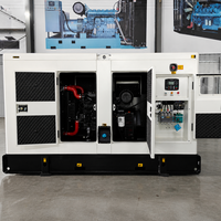 Groupe électrogène diesel silencieux 50Hz 100kW 125kVA avec ATS, insonorisé, faible bruit, pour usage industriel et de secours