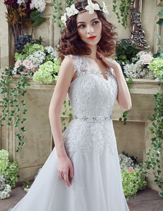 Robe de mariée grande taille, coupe A-line, robes de mariée africaines, collection 2022, L30267 - Product Image 3