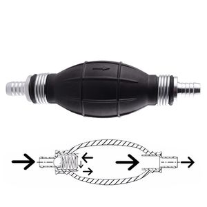 ידני יד 6/8/10/12mm משאבת דלק קו צינור פריימר הנורה סירת Fit רכב ימי גז שמן נוזלי - Product Image 4