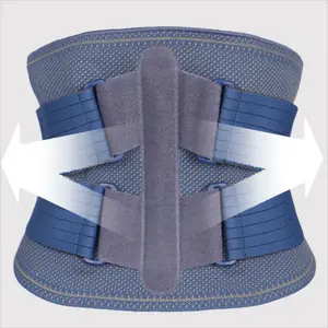 Suporte de cintura ortopédico respirável para alívio da dor na cintura inferior, cinto de apoio lombar traseiro, preço de fábrica