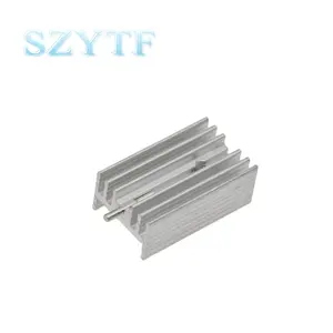 10 teile/los Kühlkörper Kühler Kühler Kühler 25x15x10MM Hohe Qualität bis 220 Transistor Kühlkörper mit Pin