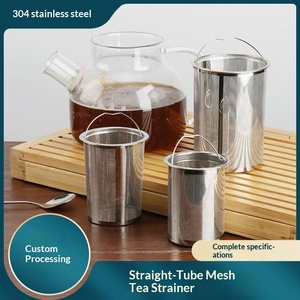 Accessoires pour <span class=keywords><strong>théière</strong></span> en acier inoxydable ESTICK 304, filtre, écran, thermos, tasse à thé, café, tube droit, compartiment à thé, fabricants - Product Image 2