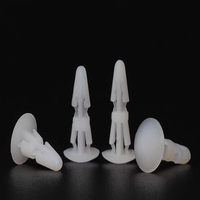 Fixations en plastique, entretoise isolée en nylon PA66, rivet pour support de carte de circuit imprimé, trou de châssis, colonne de carte mère PC