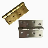 Charnières de porte encastrées en acier inoxydable de conception populaire, charnières papillon Smart Momma pour porte et fenêtre de sous-porte