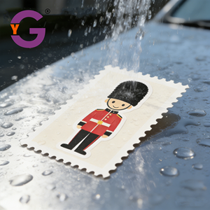 Pegatinas de Vinilo Personalizadas, Resistentes al Agua, para Sobres, Diarios y Agendas, Estilo Sello de Londres, Impresión de Pegatinas de Vinilo - Product Image 6