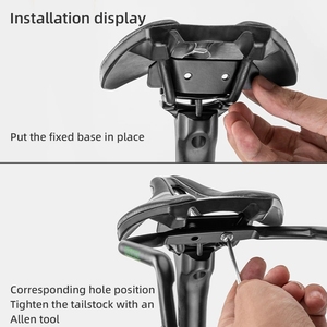 ROCKBROS – cadre de selle de vélo, porte-bouteille, support fixe, support de conversion, sac arrière, stabilisateur anti-roulis - Product Image 6