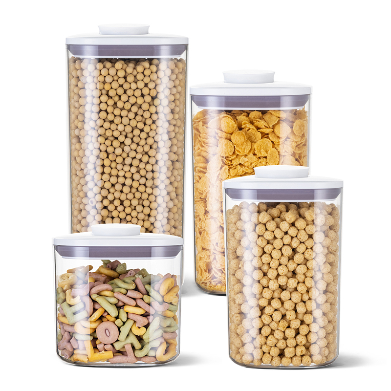 ANYA Airtight Kitchen Pantry Organizer Plastic