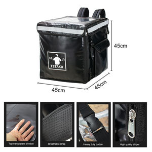 Grand <span class=keywords><strong>sac</strong></span> de livraison étanche pour vélo, moto, pizza, aliments chauds, <span class=keywords><strong>isotherme</strong></span> - Product Image 5