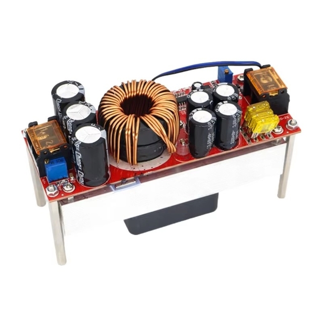 HSW 1800W 40A 1200W 20A DC-DC Boost Converter Step up Power Supply Module 10-60V to 12-90V Adjustable Voltage Charger