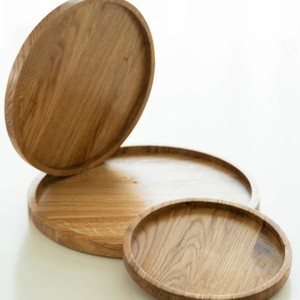 Bandeja de Servir de Madera Hecha a Mano de Lujo con Incrustaciones de Hueso, Ecológica, Forma Personalizada, Elegancia Artesanal, Decoración del Hogar, India - Product Image 1